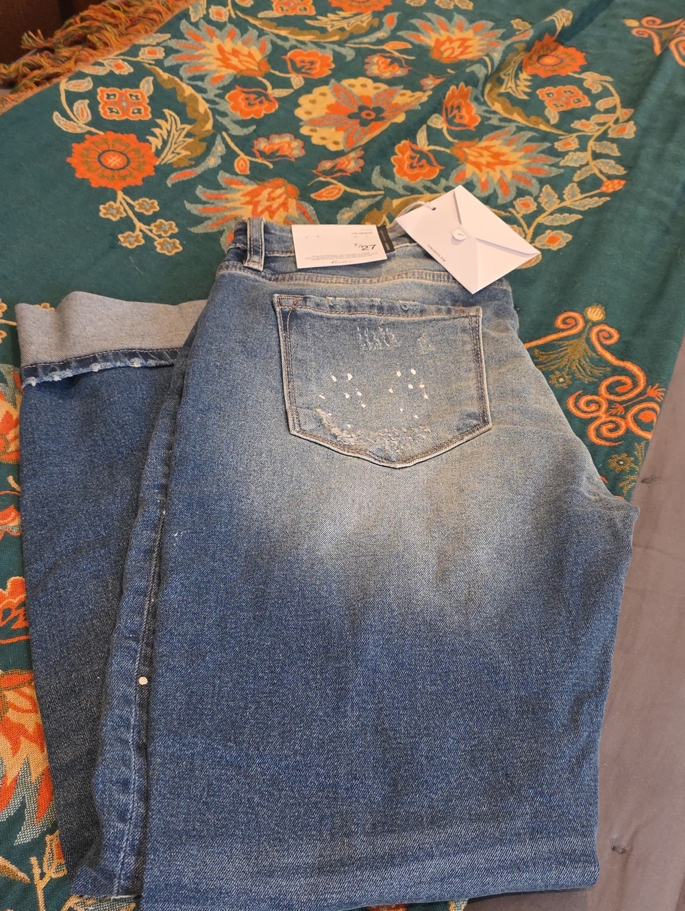 KanCan Light Blue Cropped Ankle Jeans